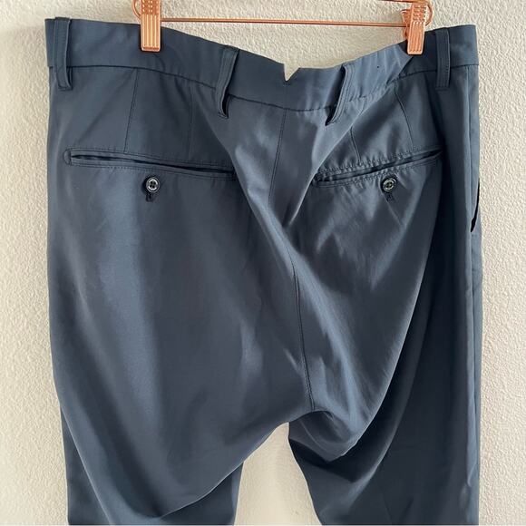 J. Lindeberg JL Regular Fit M Elliot Golf Pants Dark Blue W36 L32 - Picture 7 of 8
